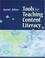 Cover of: Tools for Teaching Content Literacy