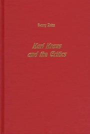 Cover of: Karl Kraus and the critics by Harry Zohn