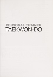 Cover of: Taekwon-Do by Jason Corder