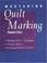 Cover of: Mastering Quilt Marking