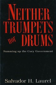 Cover of: Neither trumpets nor drums | Salvador H. Laurel