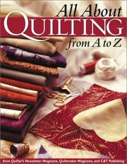 Cover of: All about Quilting from A to Z