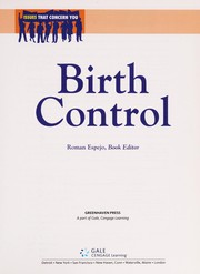 Cover of: Birth control | Roman Espejo