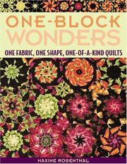 One-block wonders by Maxine Rosenthal