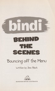 Cover of: Bouncing off the menu | Jess Black