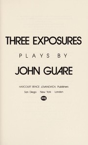 Cover of: Three exposures: plays