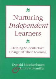 Nurturing independent learners by Donald Meichenbaum
