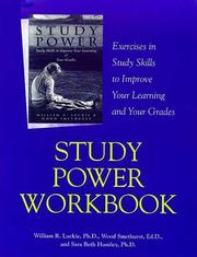 Cover of: Study Power Workbook: Exercises in Study Skills to Improve Your Learning and Your Grades