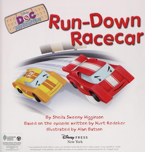 Run-down racecar by Sheila Sweeny