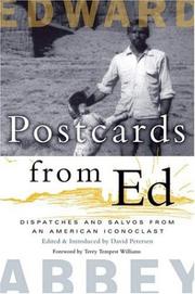 Cover of: Postcards from Ed by Edward Abbey