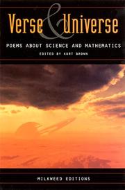 Cover of: Verse & Universe: Poems About Science and Mathematics