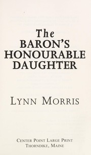 Cover of: The Baron's honourable daughter