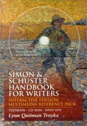 Cover of: Simon & Schuster Handbook for Writers by Lynn Quitman Troyka, Lynn Q. Troyka, Doug Hesse, Lynn Quitman Troyka