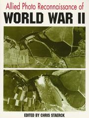 Cover of: Allied Photo Reconnaisance of World War II
