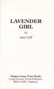 Cover of: Lavender girl