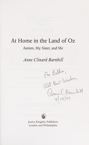 Cover of: At home in the land of Oz: autism, my sister, and me