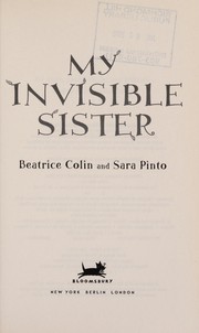 Cover of: My invisible sister