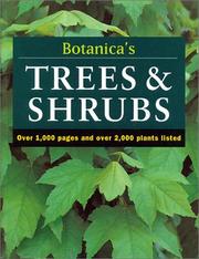 Cover of: Botanica's Trees & Shrubs: Over 1000 Pages & over 2000 Plants Listed (Botanica)