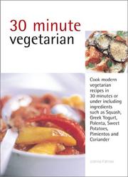 Cover of: 30 Minute Cooking by Joanna Farrow