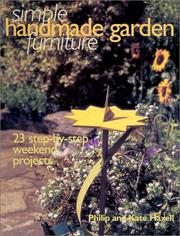 Cover of: Simple Handmade Garden Furniture | Kate Haxell