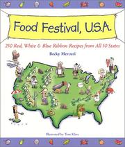 Cover of: Food festival, U.S.A.: red, white, & blue ribbon recipes from all 50 states