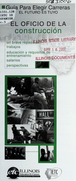 Cover of: El Oficio de la construcción by Illinois. Dept. of Employment Security