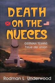 Cover of: Death on the Nueces by Rodman L. Underwood