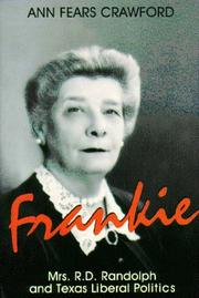 Cover of: Frankie by Ann Fears Crawford, Ann Fears Crawford