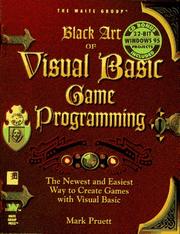 Cover of: Black art of Visual Basic game programming