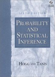 Probability and statistical inference by Robert V. Hogg