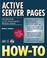 Cover of: Active Server pages how-to