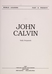 Cover of: John Calvin by Sally Stepanek