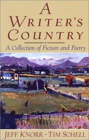 Cover of: A Writer's country: a collection of fiction and poetry