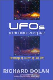 UFOs and the National Security State by Richard M. Dolan