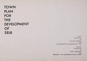 Cover of: Town plan for the development of Selb