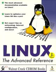 Cover of: Linux The Advanced Reference