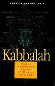 Cover of: Kabbalah by Kenneth Hanson