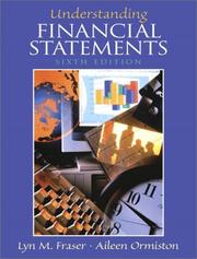 Cover of: Understanding financial statements by Lyn M. Fraser