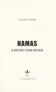 Cover of: Hamas | Azzam Tamimi