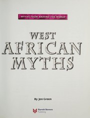 Cover of: West African myths by Bridget Giles