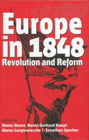 Cover of: Europe in 1848: revolution and reform