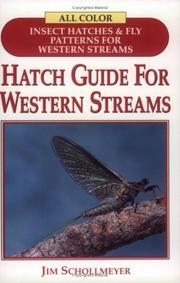 Cover of: Hatch Guide for Western Stream (Hatch Guide)