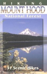 Cover of: Hiking Mount Hood National Forest by Marcia Sinclair