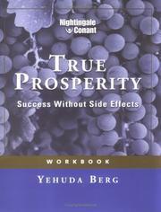 Cover of: True Prosperity by Yehuda Berg