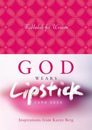 Cover of: God Wears Lipstick Card Deck by Karen Berg