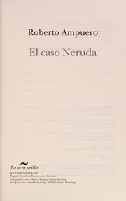 Cover of: CASO NERUDA, EL by 