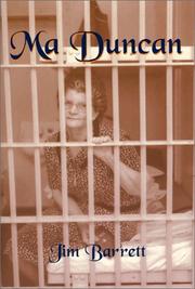 Cover of: Ma Duncan by Jim Barrett