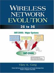 Cover of: Wireless Network Evolution by Vijay K. Garg