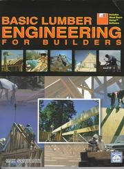 Cover of: Basic lumber engineering for builders