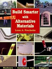 Cover of: Build Smarter With Alternative Materials